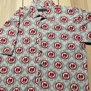 Vintage Johnny Blaze Method Man Wu Tang Button Up Shirt‎